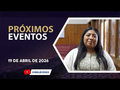 Próximos Eventos 4/19/26